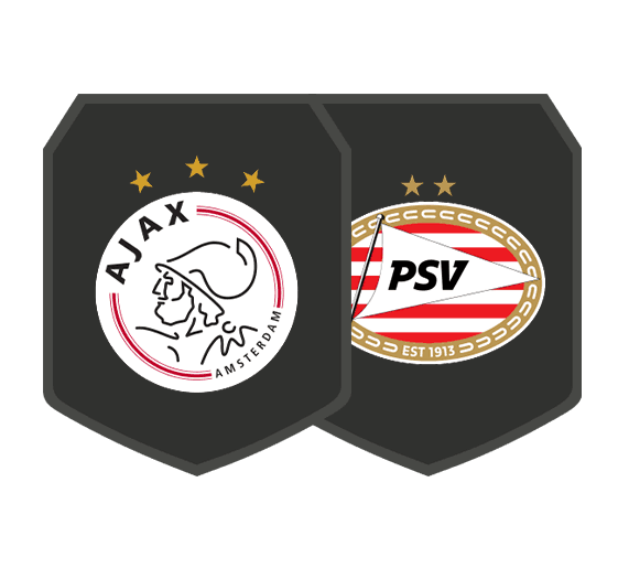 Byg en trup-udfordringer Ajax v PSV Eindhoven logo
