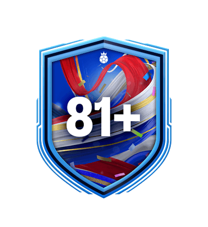 Squad Building Challenges 81+ Player Pick logo