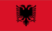 Nation Albanien flag