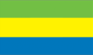 Nation Gabun flag