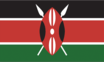 Nation Quénia flag