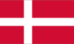 Nation Denemarken flag