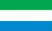 Nation Sierra Leona flag