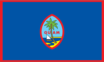 Nation Guam flag