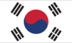 Nation Korea Republic flag