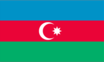 Nation Azerbaiyán flag