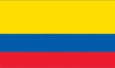 Nation Colombie flag