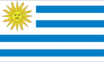 Nation Uruguai flag