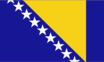 Nation Bośnia i Hercegowina flag