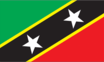 Nation Saint Kitts e Nevis flag