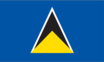 Nation Santa Lucia flag