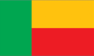 Nation Бенин flag