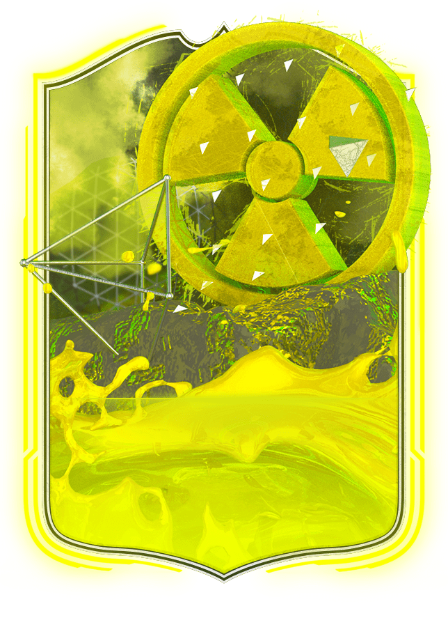 Radioactive card