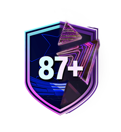 Squad Building Challenges 87+ Base/Triple Threat/UCL & UWCL Heroes Player Pick logo